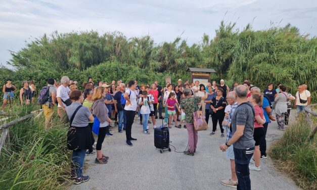 PIU’ DI CENTO PERSONE ALLA CAMMINATA AL TRAMONTO