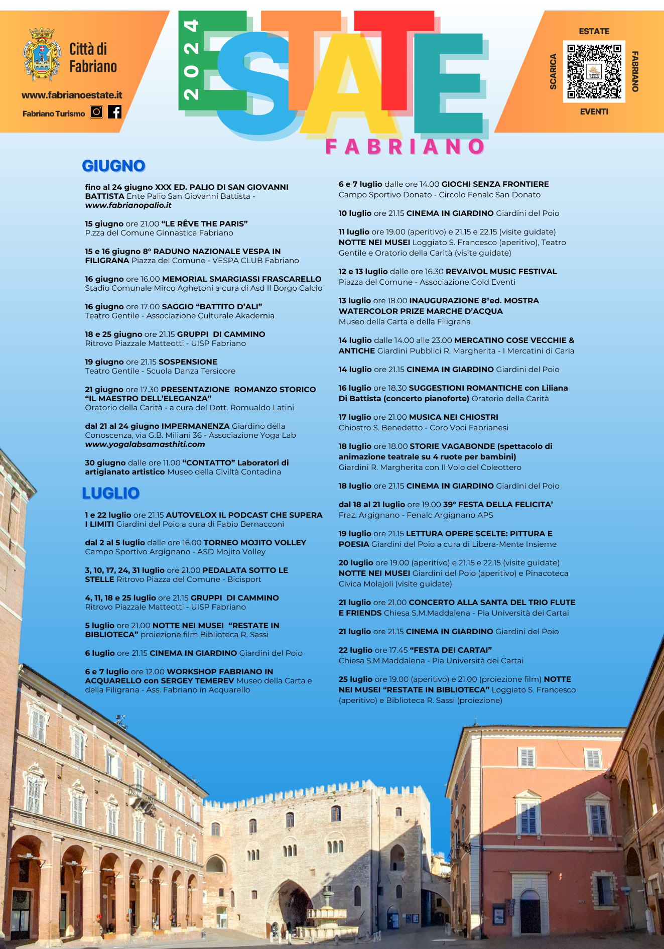 eventi programma estivo fabriano