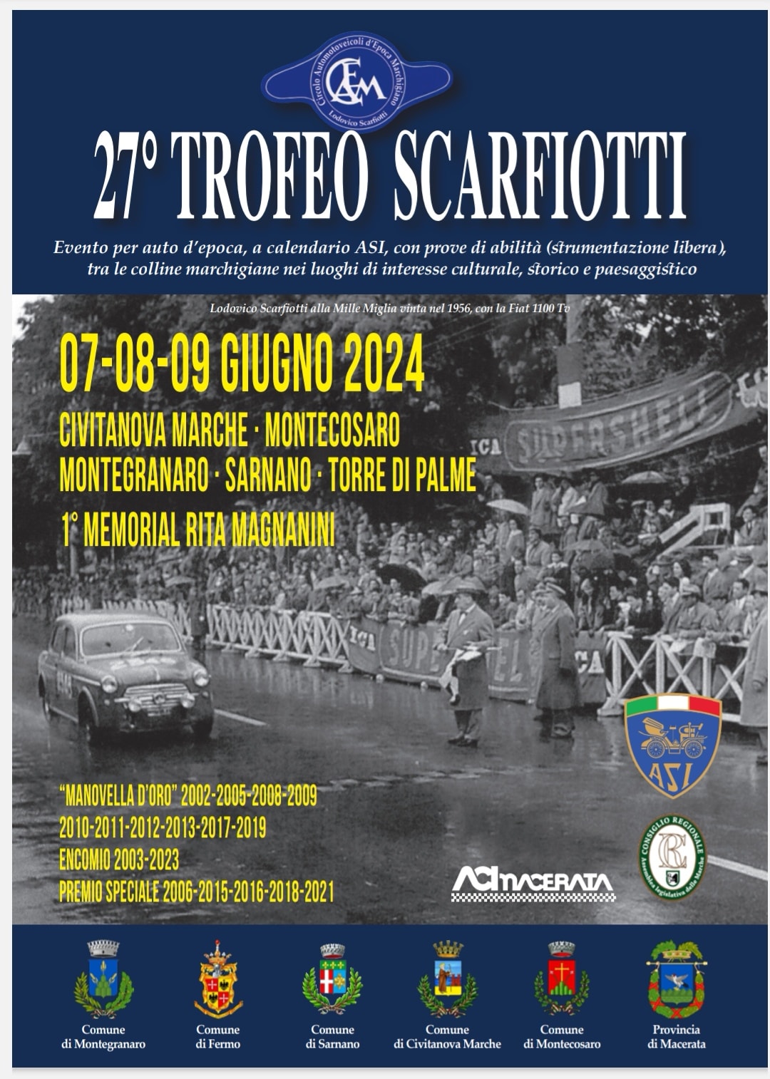 27° Trofeo Scarfiotti  a Civitanova Marche 