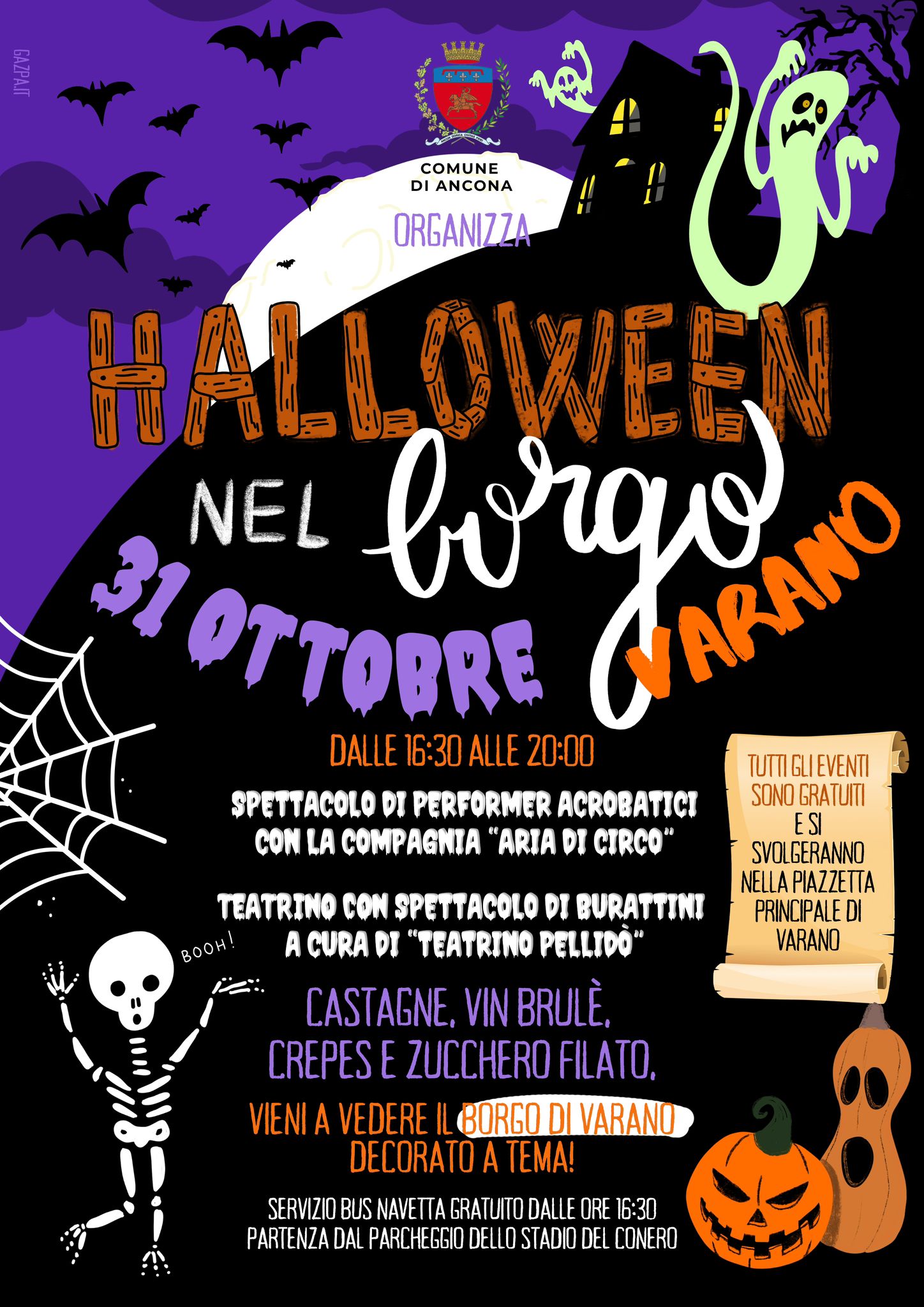 halloween nei borghi di varano e montesicuro 