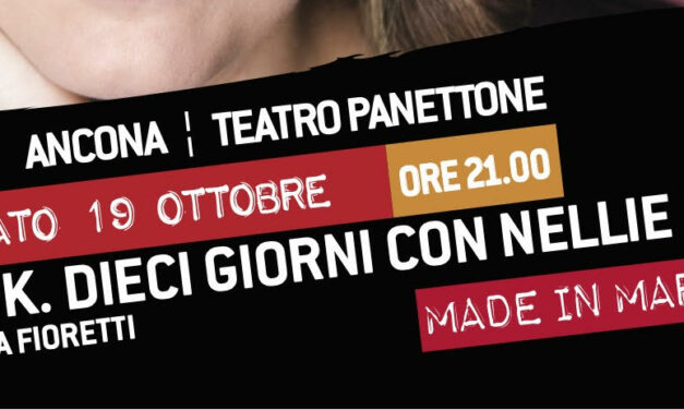 “PINK, DIECI GIORNI CON NELLIE BLY” AL TEATRO PANETTONE DI ANCONA