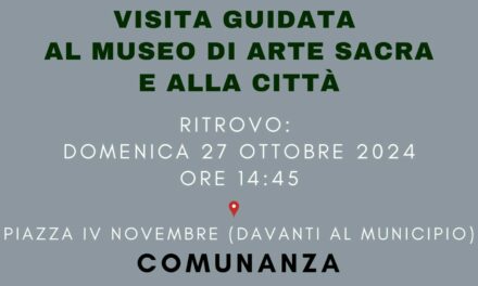 CAMMINATA DEI MUSEI A COMUNANZA