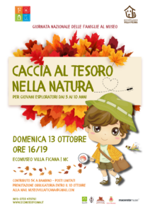 ecomuseo a macerata: “caccia al tesoro nella natura per giovani esploratori”