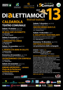 Dialettiamoci: La 13ª Edizione dedicato al teatro dialettale torna a Caldarola