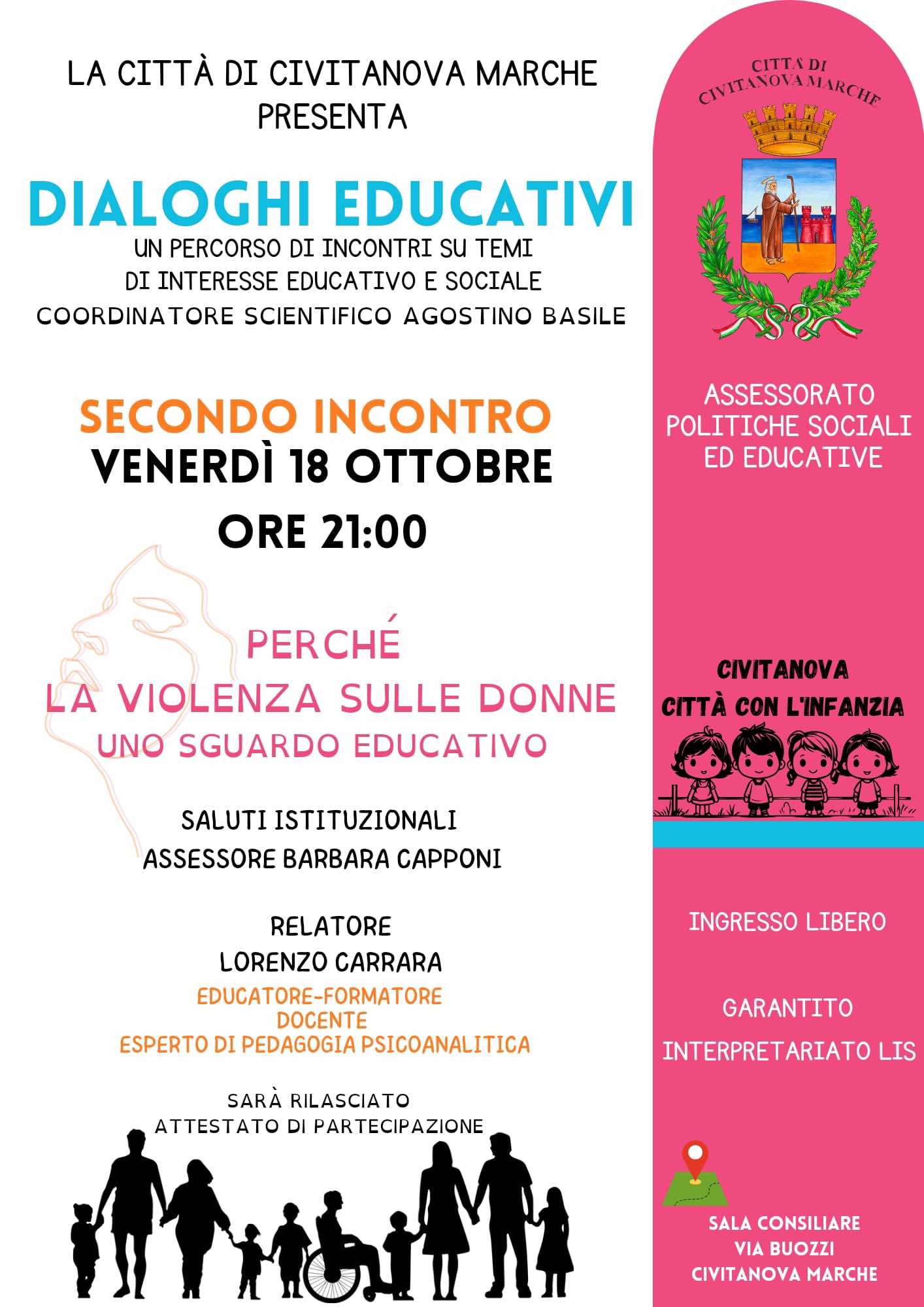 Dialoghi educativi a Civitanova Marche