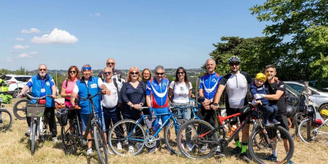 LA PEDALATA DEI SANTI A CIVITANOVA MARCHE