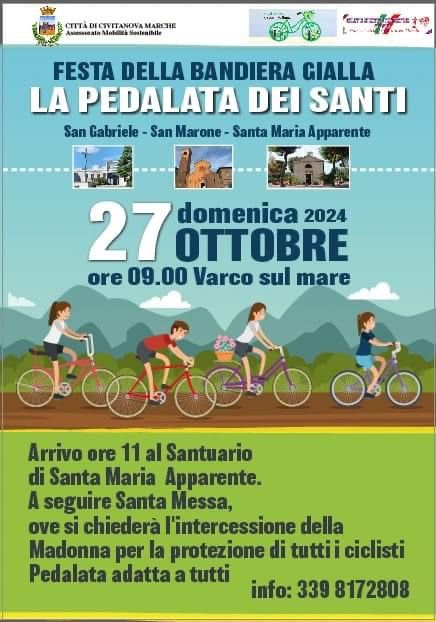 La Pedalata dei Santi: Un Evento per la Mobilità Sostenibile a Civitanova Marche
