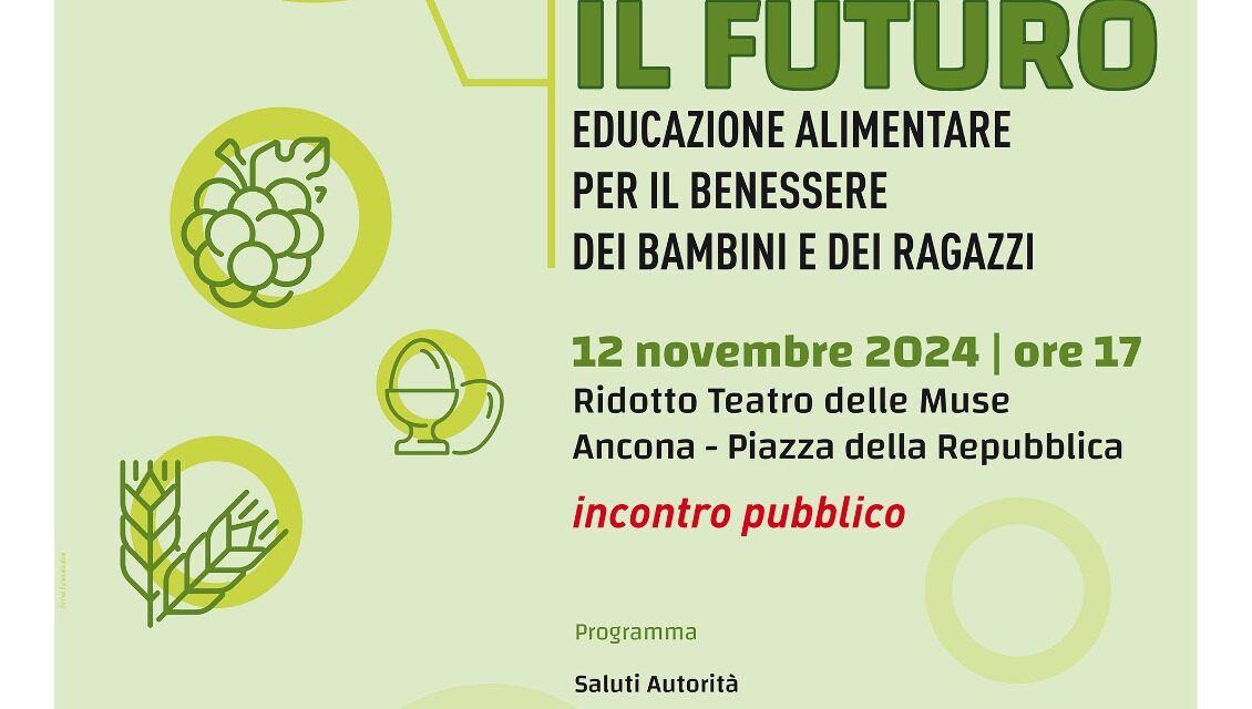 NUTRIRE IL FUTURO – INCONTRO DI EDUCAZIONE ALIMENTARE