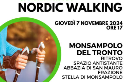 NORDIC WALKING A MONSAMPOLO DEL TRONTO