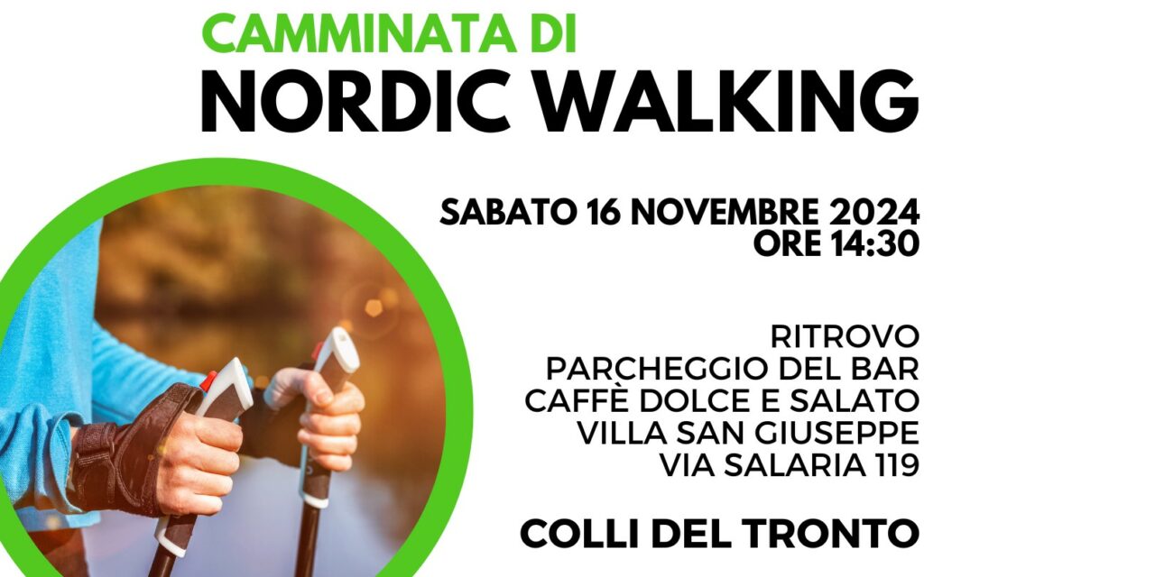 NORDIC WALKING A COLLI DEL TRONTO