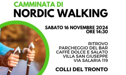 NORDIC WALKING A COLLI DEL TRONTO