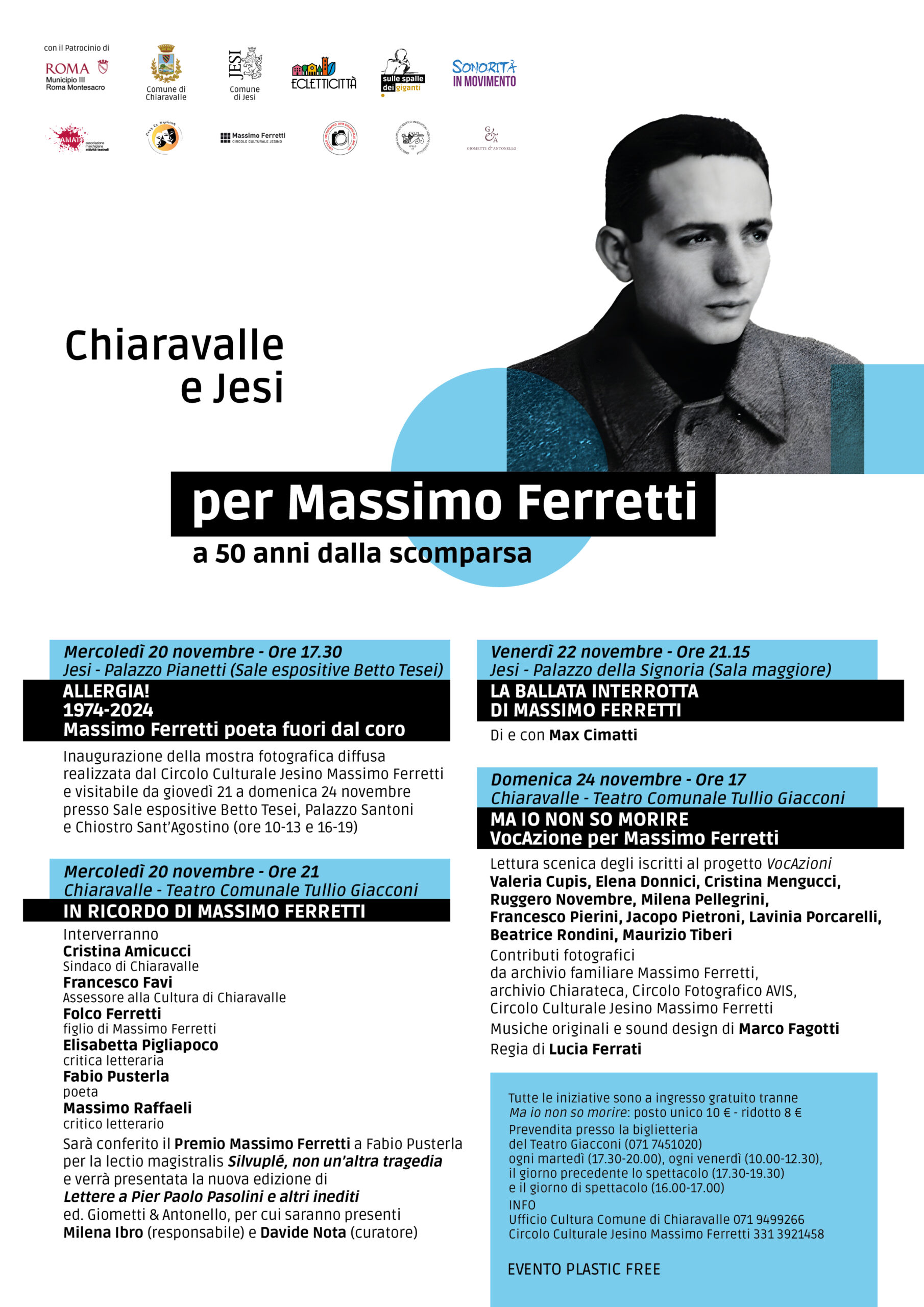 Chiaravalle e Jesi ricordano Massimo Ferretti