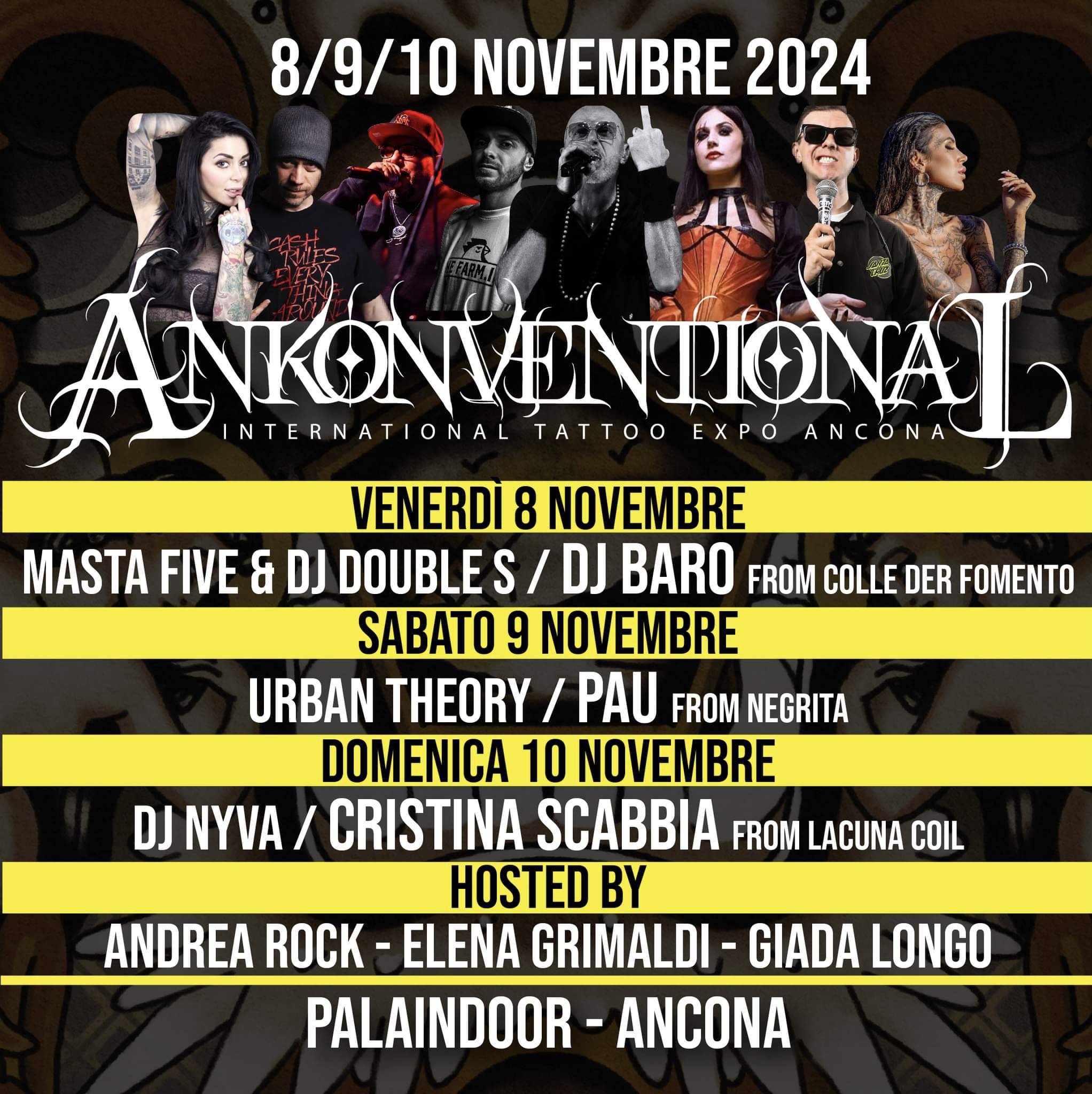 Ankonventional: L'International Tattoo Expo ad Ancona

