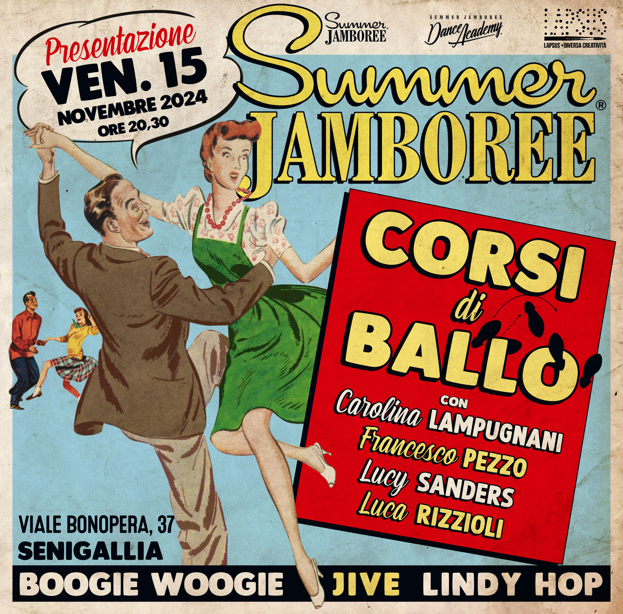 Tornano i corsi di ballo del Summer Jamboree 