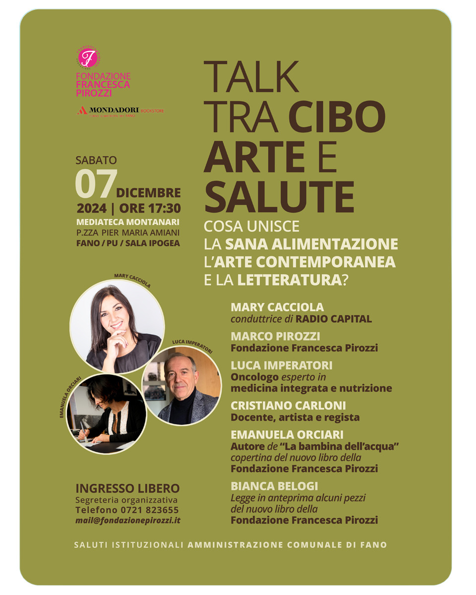 "Cibo, Arte e Salute: Un Evento Imperdibile per la Ricerca Oncologica