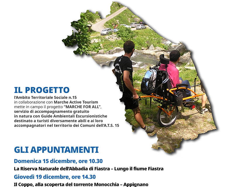 TURISMO ACCESSIBILE E INCLUSIVO: “MARCHE FOR ALL”