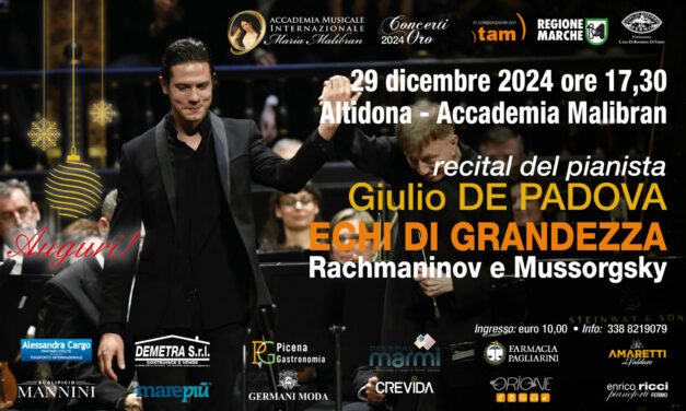 ALTIDONA: CONCERTO DI NATALE 2024 “ECHI DI GRANDEZZA”