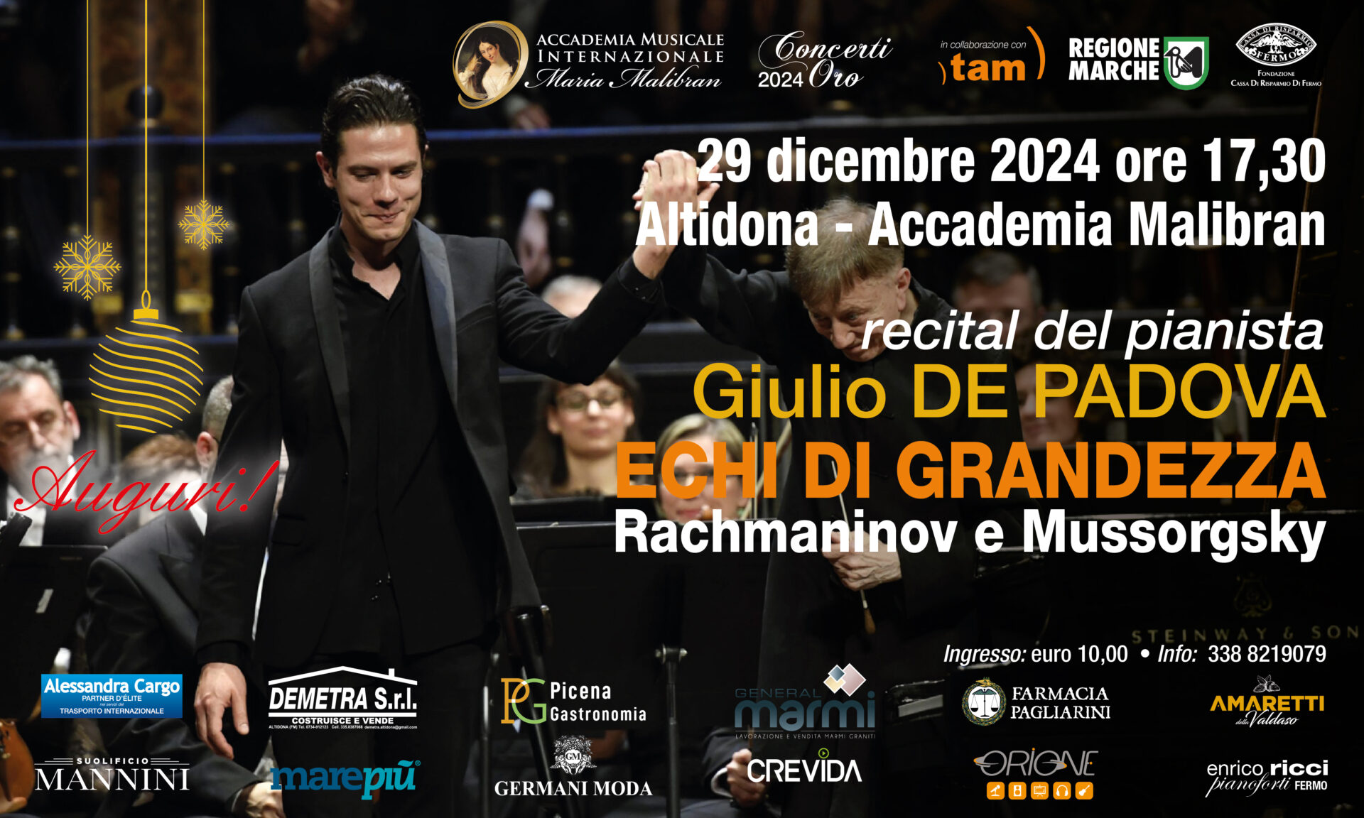  altidona: concerto di natale 2024 "echi di grandezza"