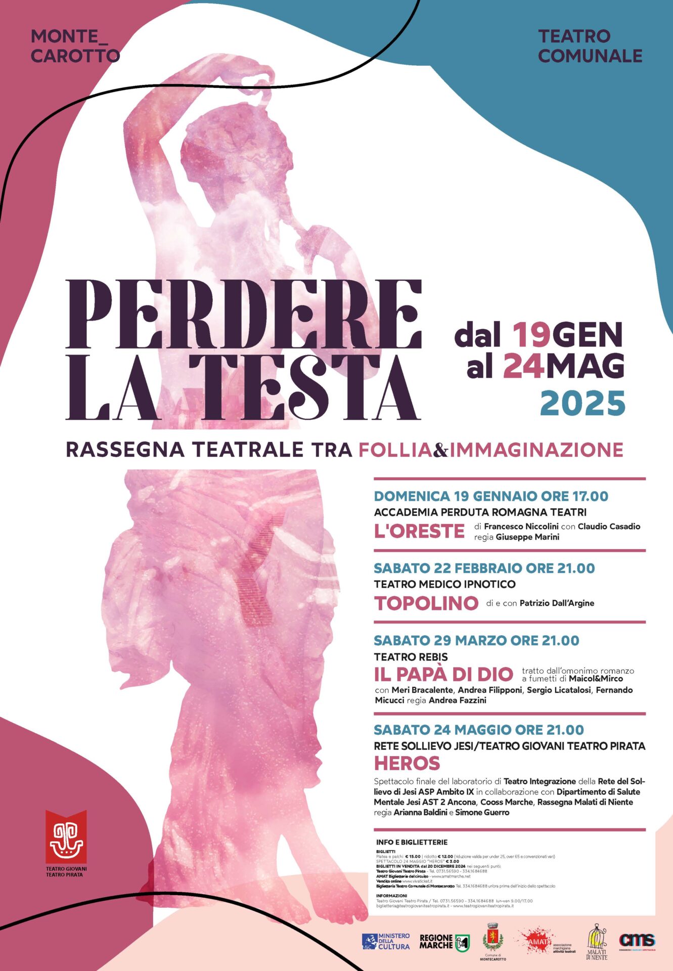 montecarotto:  inizia la rassegna teatrale "Perdere la testa"