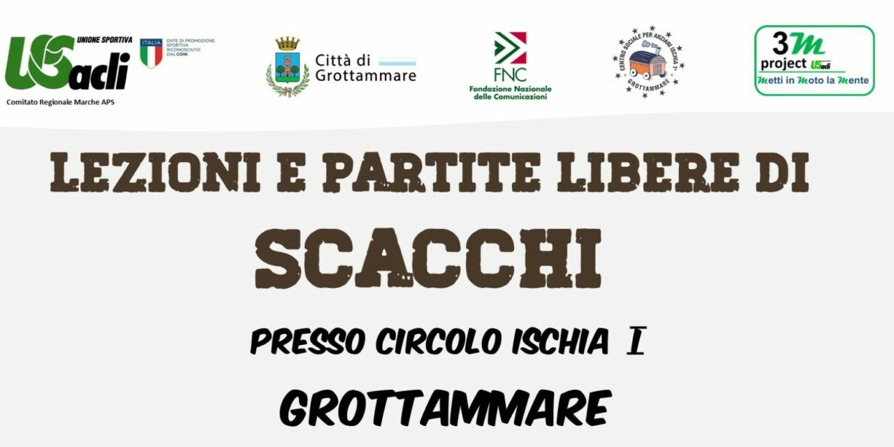 LEZIONI E PARTITE LIBERE DI SCACCHI A GROTTAMMARE