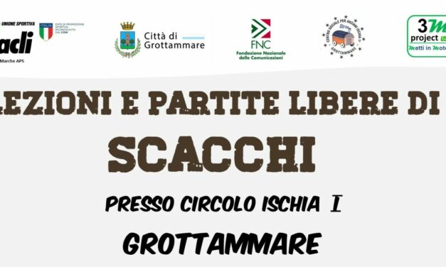 LEZIONI E PARTITE LIBERE DI SCACCHI A GROTTAMMARE