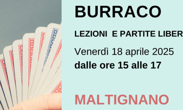 APPUNTAMENTO COL BURRACO A MALTIGNANO